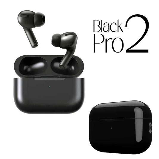 Black Long-Lasting Battery With Fast Charge Earbuds